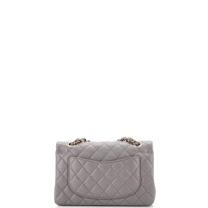 Classic Double Flap Bag Quilted Caviar Small