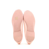 Women's CC Cap Toe Bow Ballerina Flats Leather