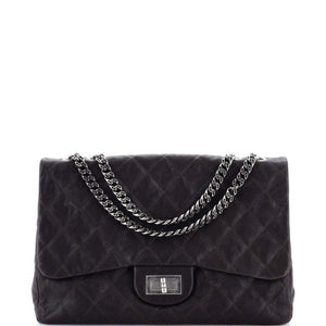 Bijoux Chain Reissue 2.55 Flap Bag Quilted Caviar 227