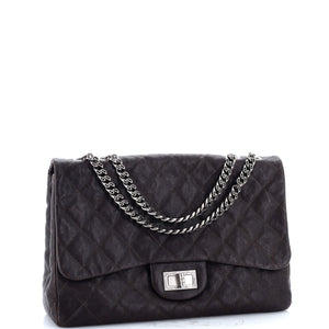 Bijoux Chain Reissue 2.55 Flap Bag Quilted Caviar 227