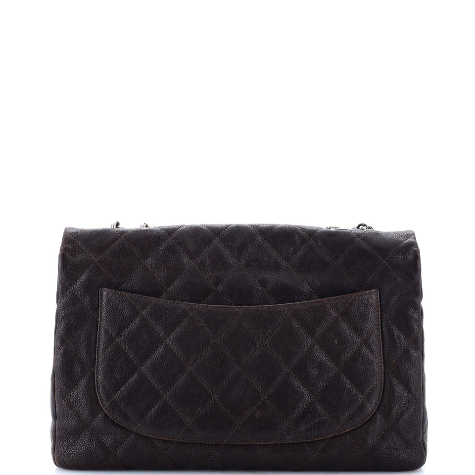Bijoux Chain Reissue 2.55 Flap Bag Quilted Caviar 227
