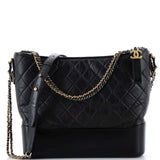 Gabrielle Hobo Quilted Aged Calfskin Large