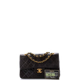 Vintage Classic Double Flap Bag Quilted Lambskin Small