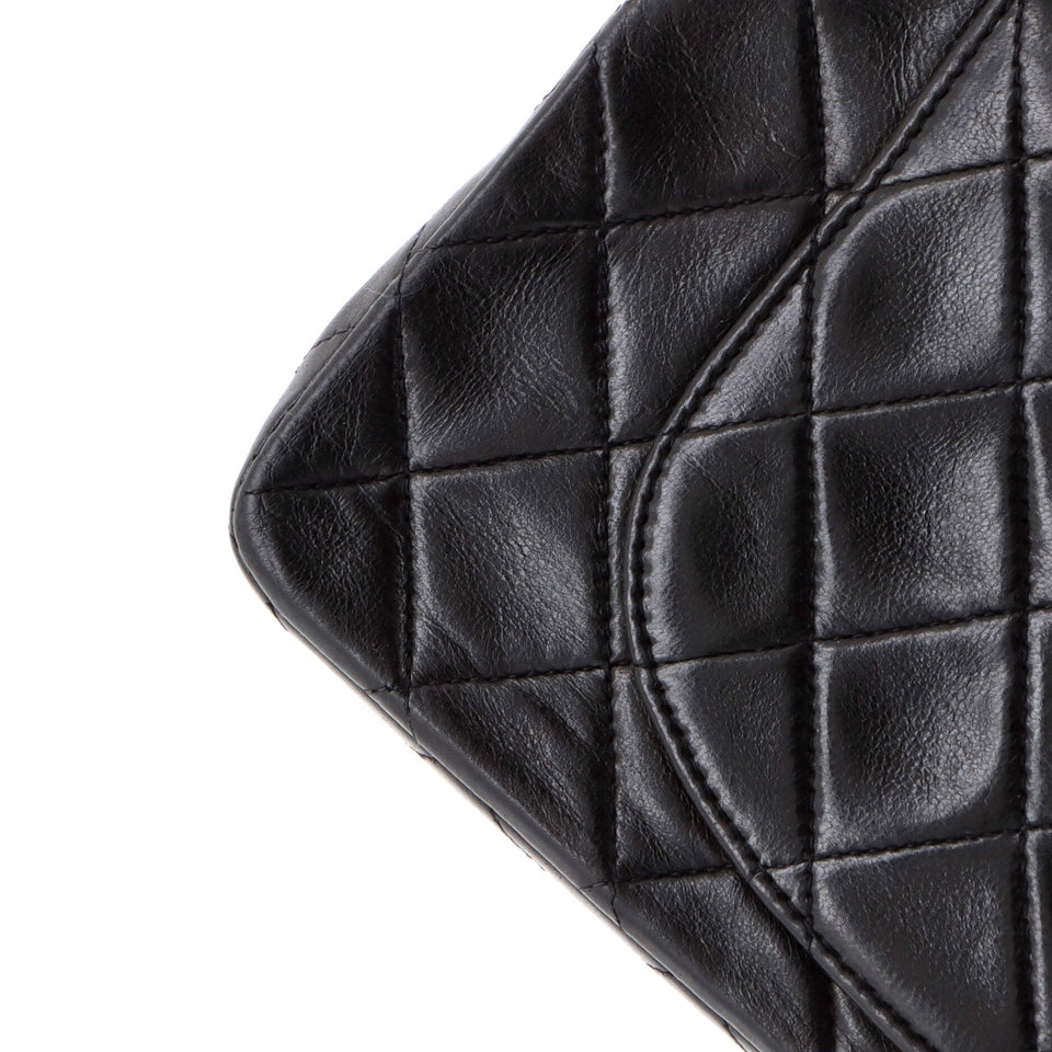 Vintage Classic Double Flap Bag Quilted Lambskin Small