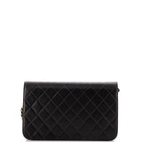 Vintage Full Flap Bag Quilted Lambskin Medium