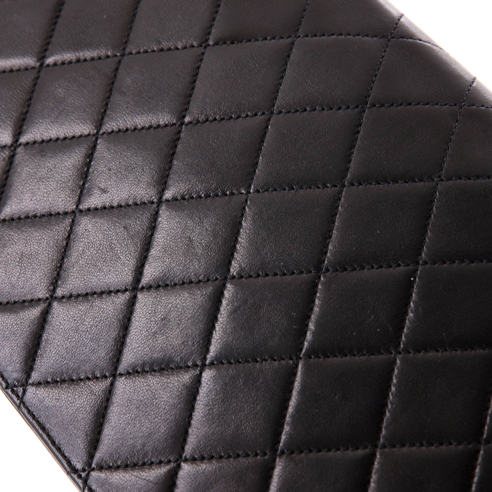 Vintage Full Flap Bag Quilted Lambskin Medium
