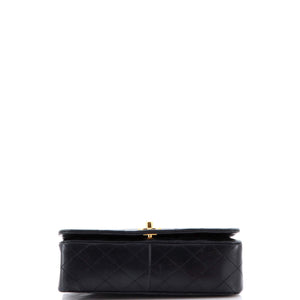 Vintage Full Flap Bag Quilted Lambskin Medium