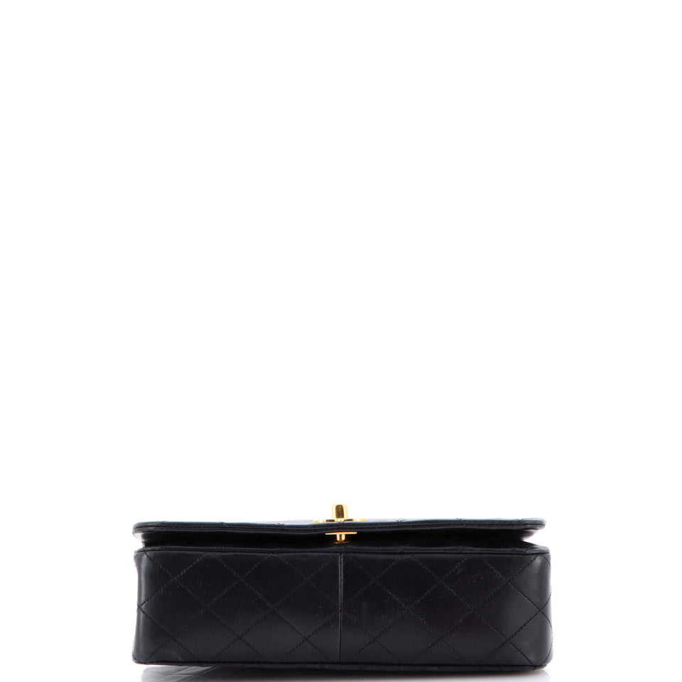 Vintage Full Flap Bag Quilted Lambskin Medium