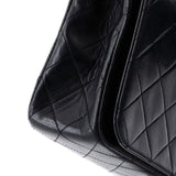 Vintage Full Flap Bag Quilted Lambskin Medium