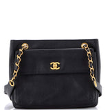 Vintage Timeless Chain Shoulder Bag Caviar Medium