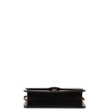 Vintage Clutch with Chain Quilted Leather Small