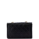 Vintage Diana Flap Bag Quilted Lambskin Medium