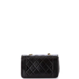 Vintage Diana Flap Bag Quilted Lambskin Small