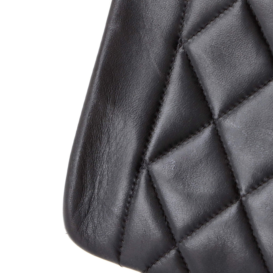 Vintage Diana Flap Bag Quilted Lambskin Small