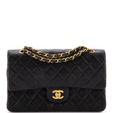Vintage Classic Double Flap Bag Quilted Lambskin Medium