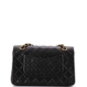 Vintage Classic Double Flap Bag Quilted Lambskin Medium