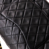 Vintage Classic Double Flap Bag Quilted Lambskin Medium