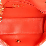 Classic Single Flap Bag Chevron Lambskin Mini