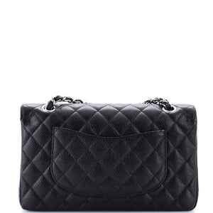 Classic Double Flap Bag Quilted Caviar Medium