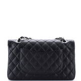 Classic Double Flap Bag Quilted Caviar Medium