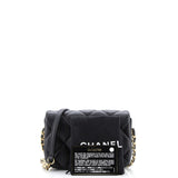 Nailed CC Full Flap Bag Quilted Calfskin Mini