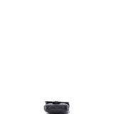 So Black Classic Flap Charm Chain Belt Bag Quilted Lambskin Mini