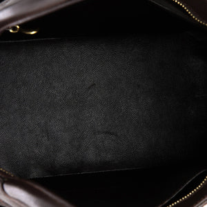 Medallion Tote Quilted Caviar