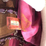 Deauville Tote Striped Viscose Canvas Medium