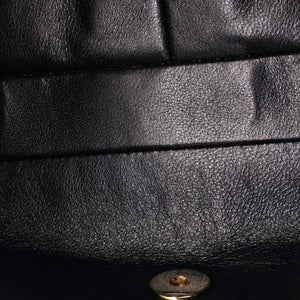 Chocolate Bar Flap Bag Quilted Lambskin East West