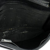 So Black Boy Wallet on Chain Quilted Caviar