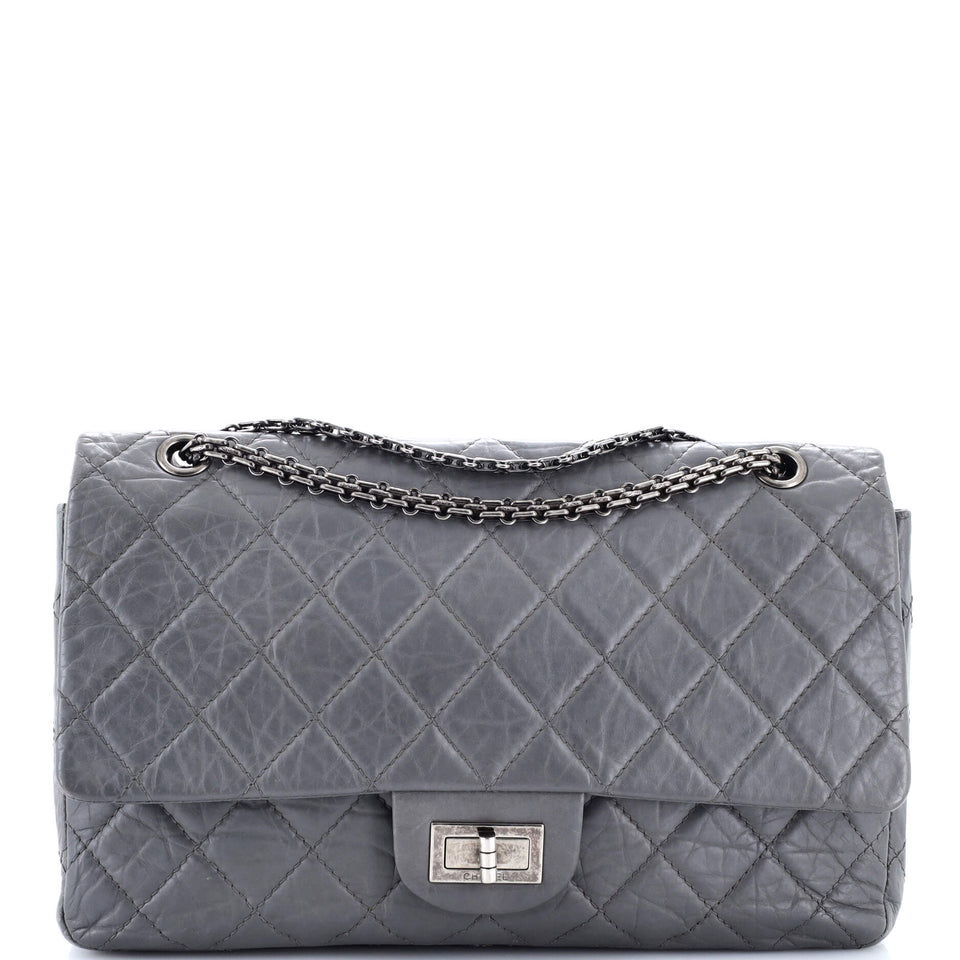 Reissue 2.55 Flap Bag Quilted Aged Calfskin 227