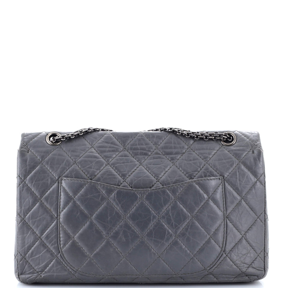 Reissue 2.55 Flap Bag Quilted Aged Calfskin 227