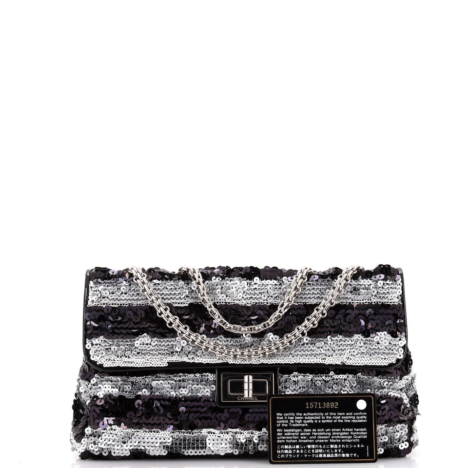 Reissue Flap Bag Sequins Medium