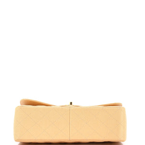Classic Double Flap Bag Quilted Caviar Jumbo