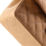 Classic Double Flap Bag Quilted Caviar Jumbo