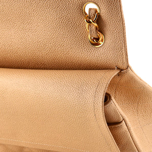 Classic Double Flap Bag Quilted Caviar Jumbo