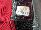 19 Flap Bag Quilted Shiny Crumpled Calfskin Medium