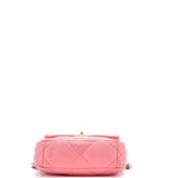 19 Flap Bag Quilted Leather Medium