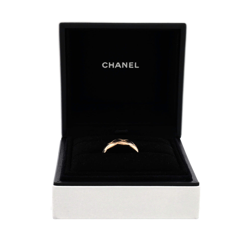 Coco Crush Ring 18K Beige Gold Small