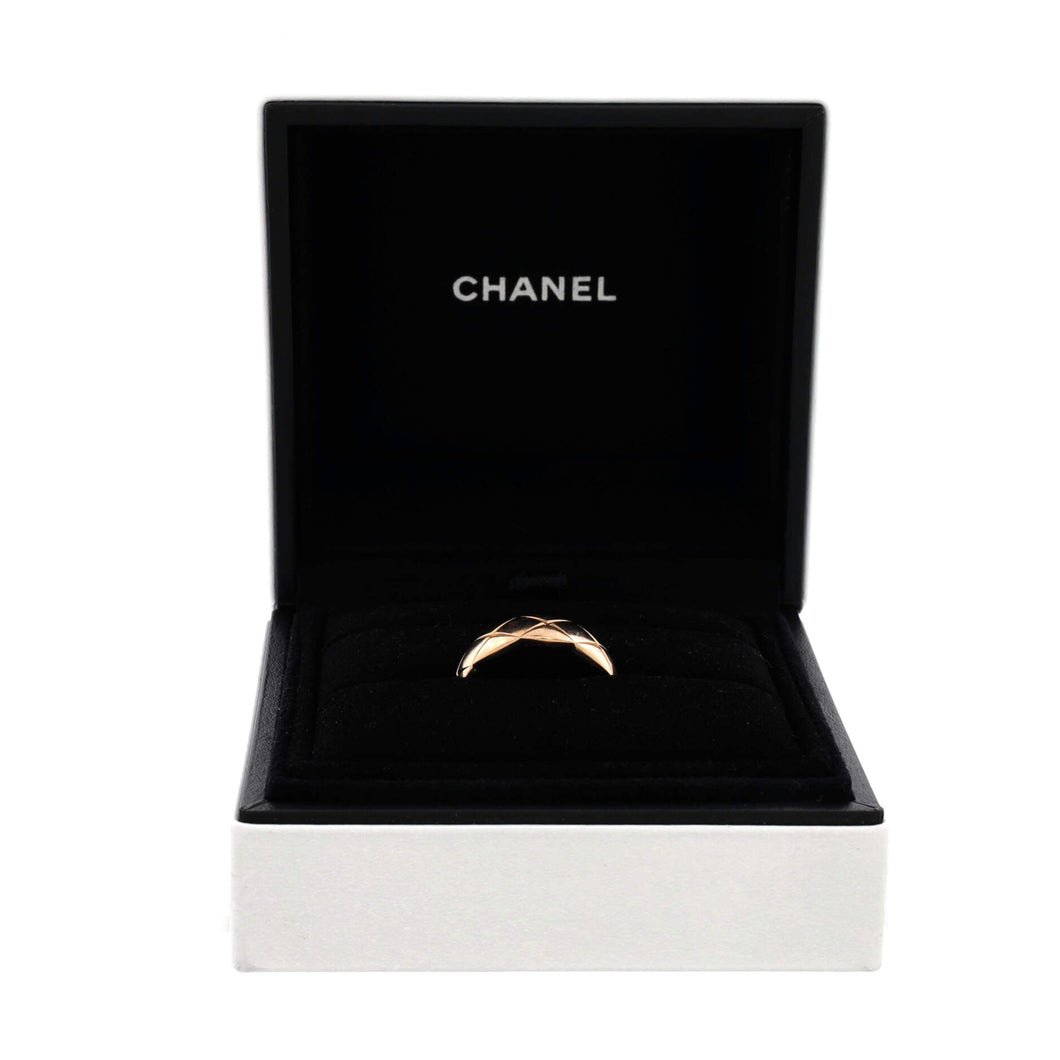 Coco Crush Ring 18K Beige Gold Small