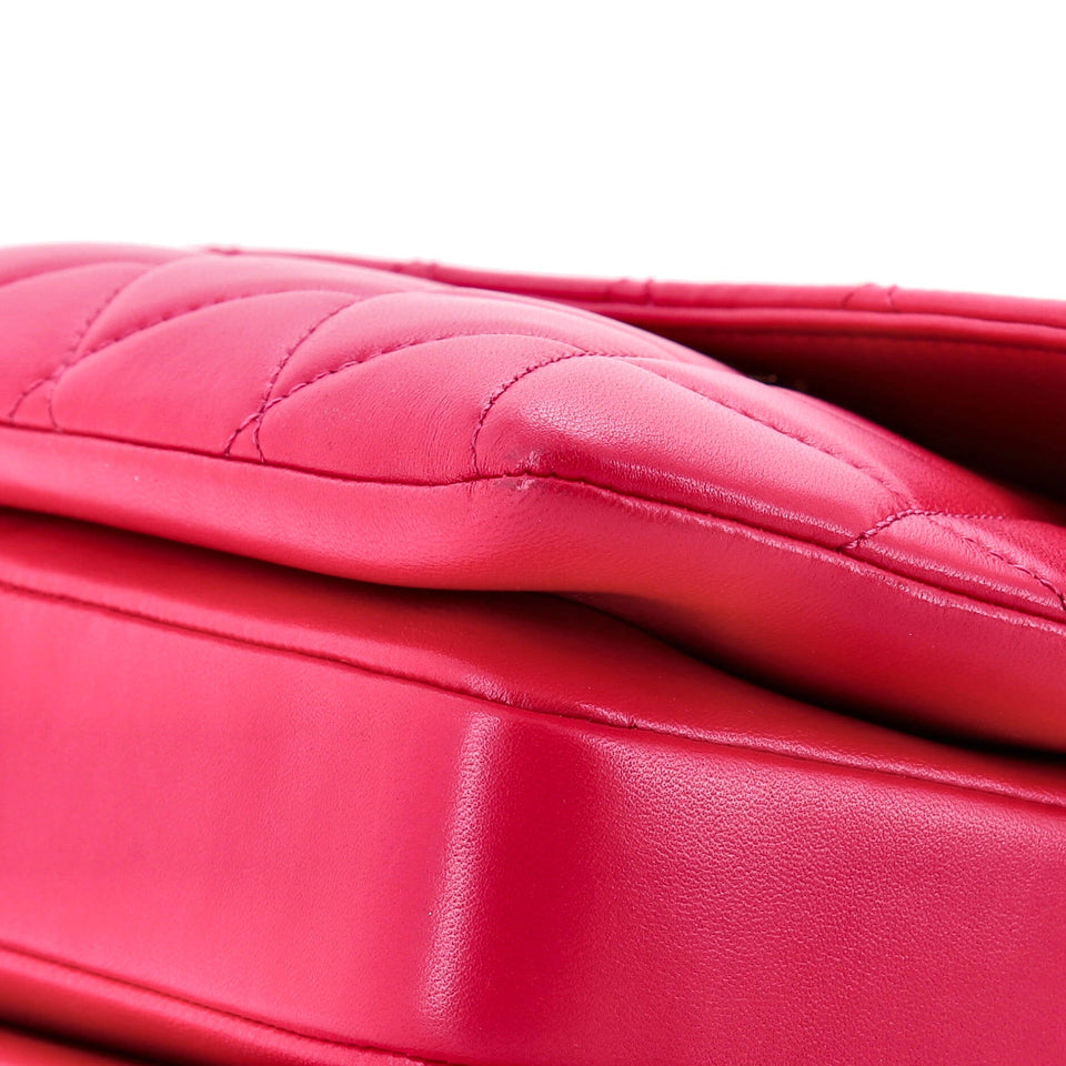 Trendy CC Top Handle Bag Quilted Lambskin Small