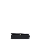 Pearl Strap Wallet on Chain Quilted Lambskin