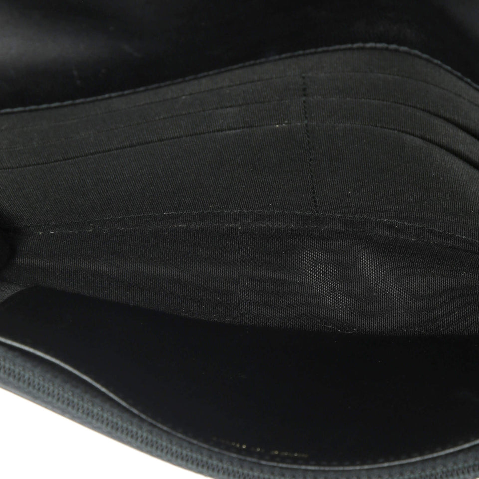 Pearl Strap Wallet on Chain Quilted Lambskin