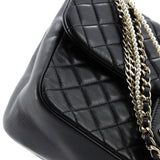 Westminster Pearl Chain Flap Bag Quilted Lambskin Medium