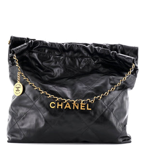 22 Chain Hobo Quilted Calfskin Medium