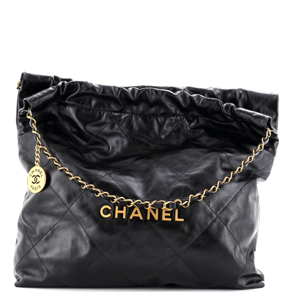 22 Chain Hobo Quilted Calfskin Medium