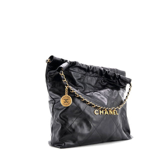 22 Chain Hobo Quilted Calfskin Medium