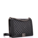 Boy Flap Bag Quilted Calfskin Large