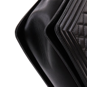 Boy Flap Bag Quilted Calfskin Large