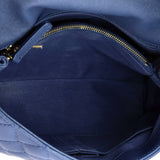 Coco Top Handle Bag Quilted Caviar Small